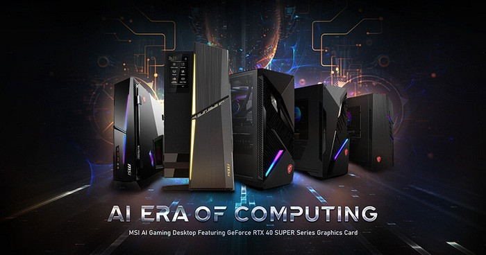 微星发布 MEG Trident X2 14th 等多款游戏主机，升级第14代酷睿+RTX 40 Super、更智能