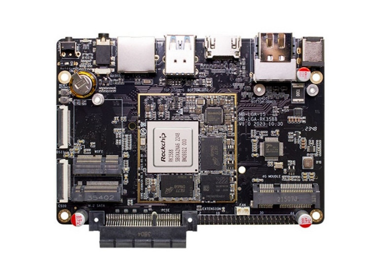 萤火虫发布 AIO-3588L 8K AI 高端开发板，支持AI、8K和5G