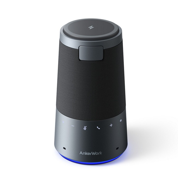 聚焦CES丨安克发布 AnkerWork S600 会议音箱，AI智能降噪、支持无线充电